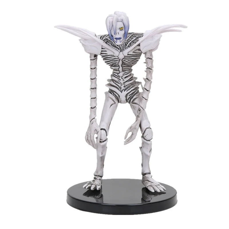 24CM Anime Figure DEATH NOTE Ryuk Yagami Light MisaMisa PVC Standing Model Pose Children Collection Gift Ornaments Sculpture