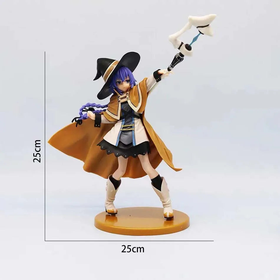 Magician Roxy Migurdia Action Figure Mushoku Tensei：Jobless Reincarnation Anime Figure PVC Adult Collection Model Doll Toys