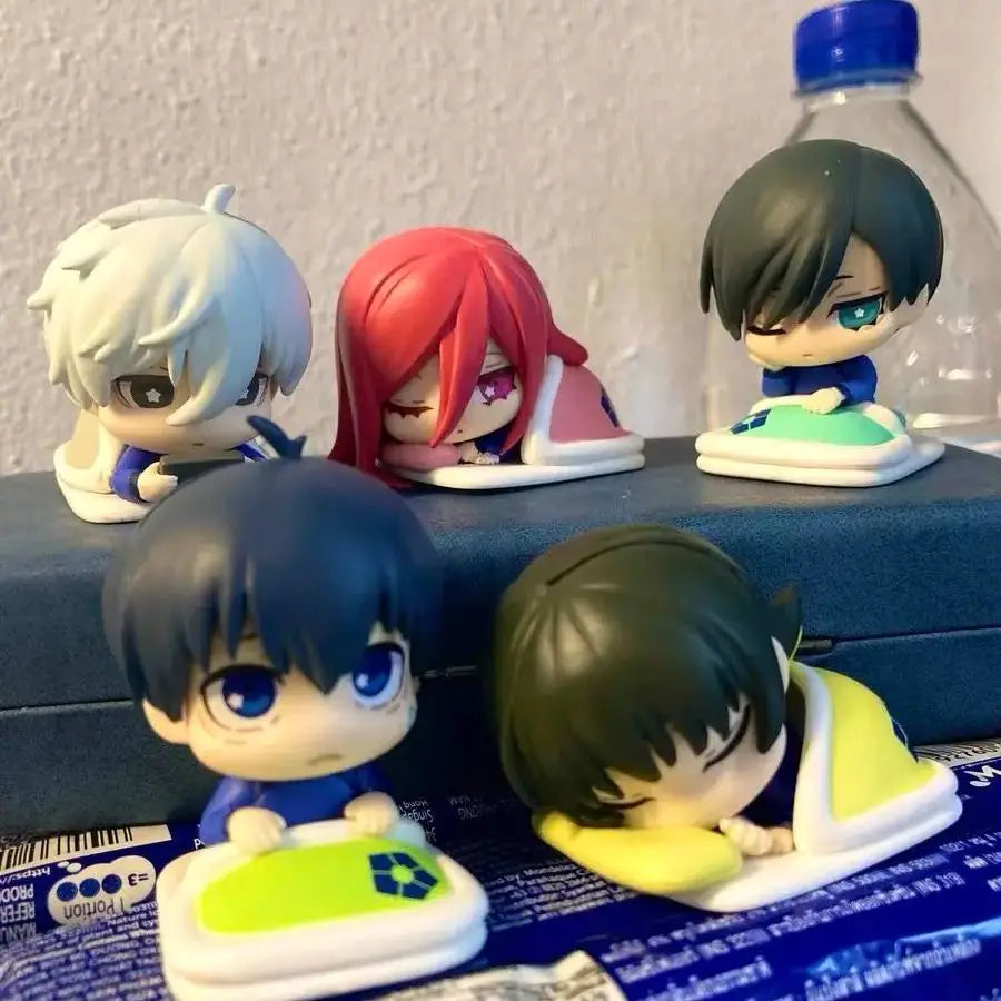 Anime Blue Lock Gashapon Figures Nagi Seishiro Isagi Yoichi Action Figure Halloween Decoration Chigiri Hyoma Pvc Model Xmas Gift