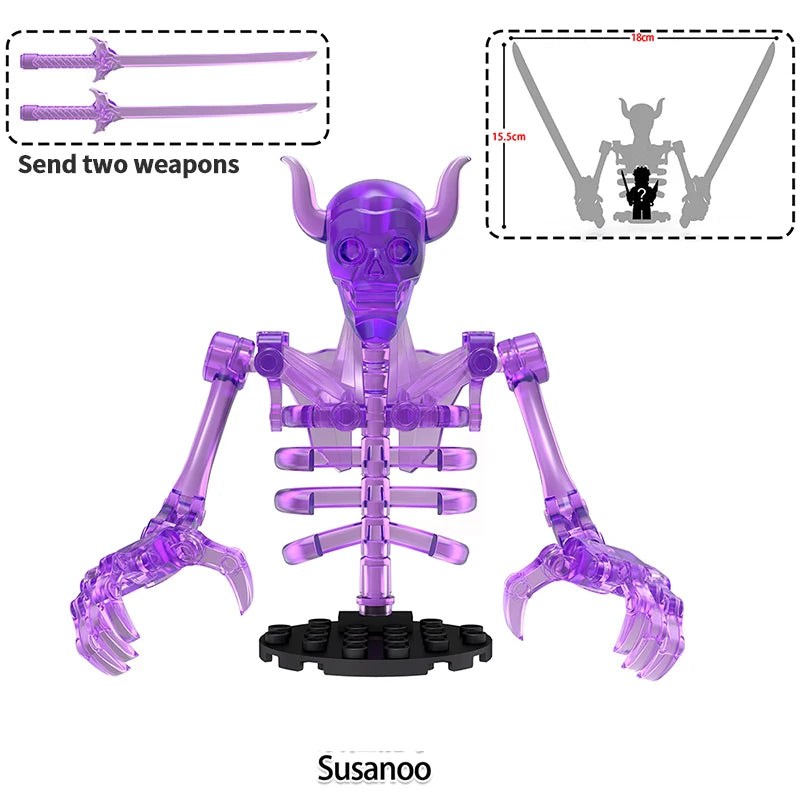 Naruto Animation Game Peripheral Toys Susanoo Sasuke Itachi Kakashi Obito Madara Shisui Anime Action Model Figures Collection