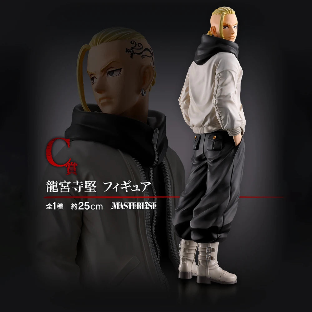 In Stock Original Banpresto Ichiban Kuji Tokyo Revengers Hanagaki Takemichi Draken Matsuno Chifuyu Mikey Figure Anime Model Toy