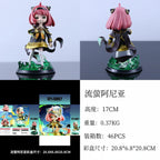 In Stock Spy×Family Anya Forger Cos Pet Series Eevee Chainsaw Frieren Action Figures Anime Characters Toy Gift
