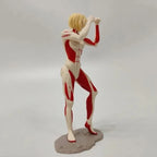 Megata no Kyojin Figurines Anime Attack On Titan Miniatures Ornaments Annie Leonhart PVC Model Doll Toy Manga Garage Kits Figure