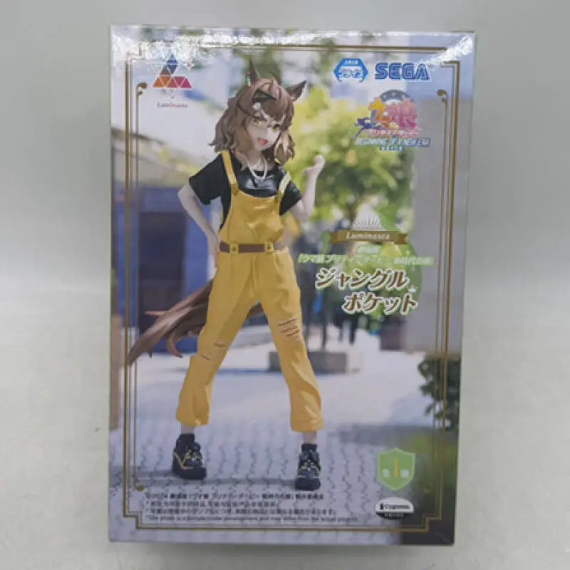 Genuine Original Sega Umamusume: Pretty Derby Beginning of A New Era Luminasta Jungle Pocket Fujikiseki Anime Figure Model Doll
