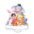 YURI!!! on ICE Anime Acrylic Stand Model Plate Decoration Desk Figure Display Friends Girls Gift Cartoon Peripheral Products