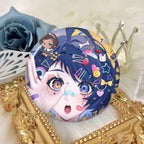 Wonder Egg Priority 58mm Cute Anime Figure Icon Badge Handmade Tinplate Brooch For Backpack Clothes Chest Ornament Gifts