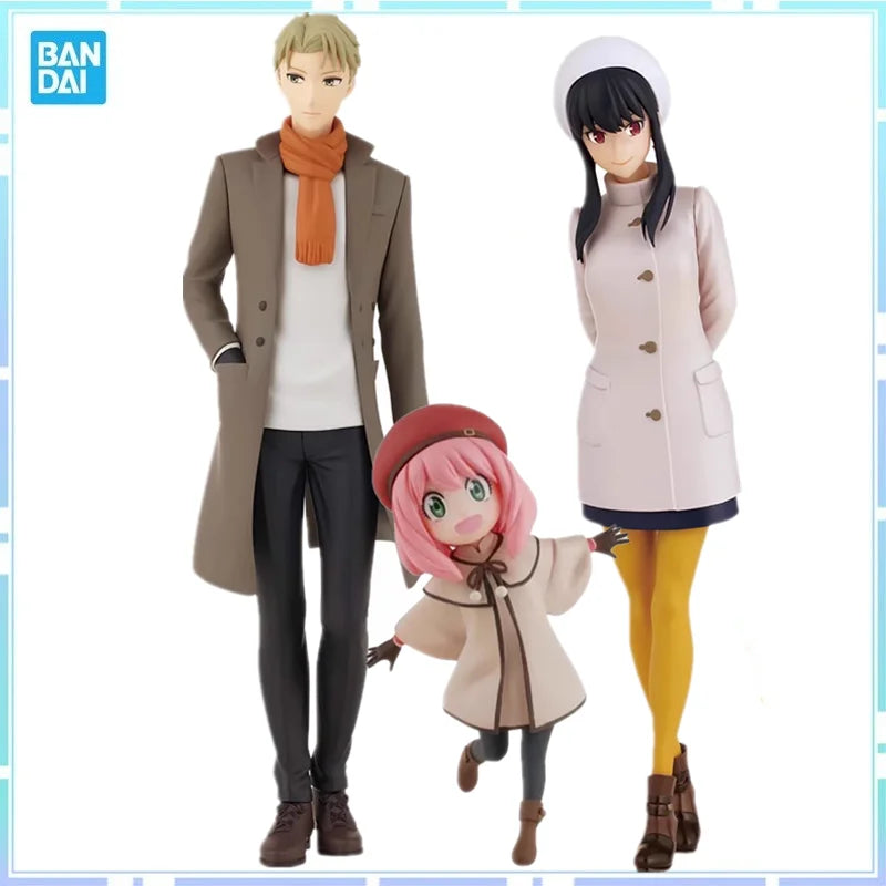 Bandai Original BANPRESTO Anime SPY×FAMILY DXF Yor Forger Twilight Anya Forger PVC Action Figure Model Collector Toys