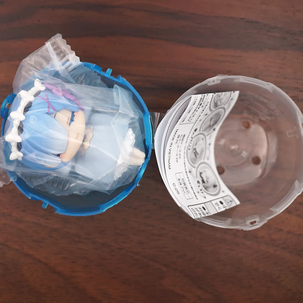 Re:Zero kara Hajimeru Isekai Seikatsu Anime Emilia Rem Beatrice Echidna Rezero 45mm Small Figure Original Capsule