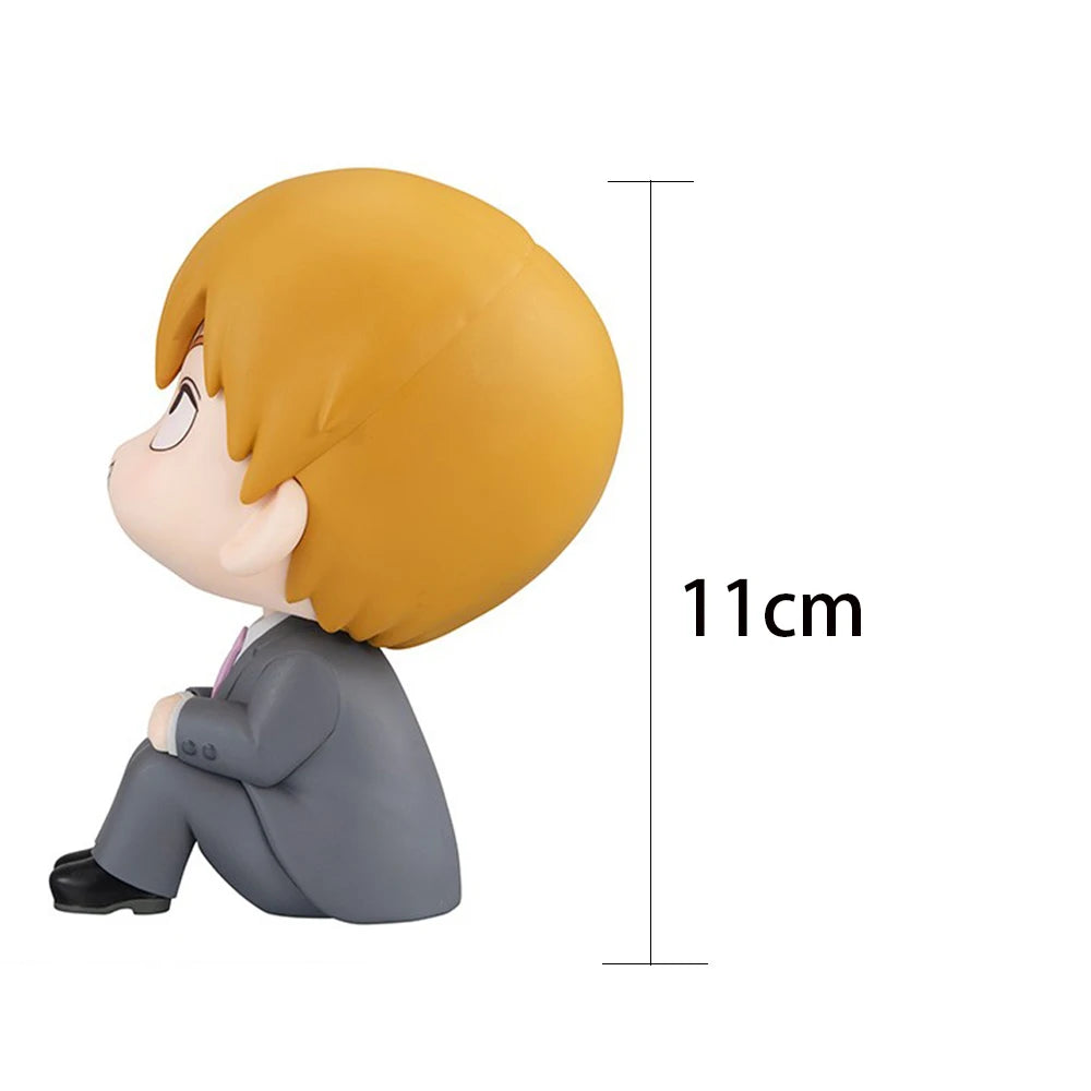 10cm Anime Mob 100 Figures Look up Reigen Arataka Kageyama Shigeo Action Figures PVC Collection Model Toy Kid Birthday Xmas Gift