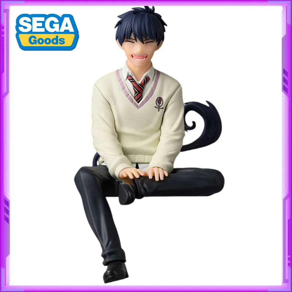 Original SEGA Blue Exorcist Okumura Rin PVC Anime Figures Action Figure Model Toys Gift