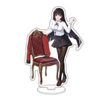 Anime Peripheral Cute Cartoon Stand Jabami Yumeko Figure Standing Home Decoration Home Living Room Show Model Display Prop