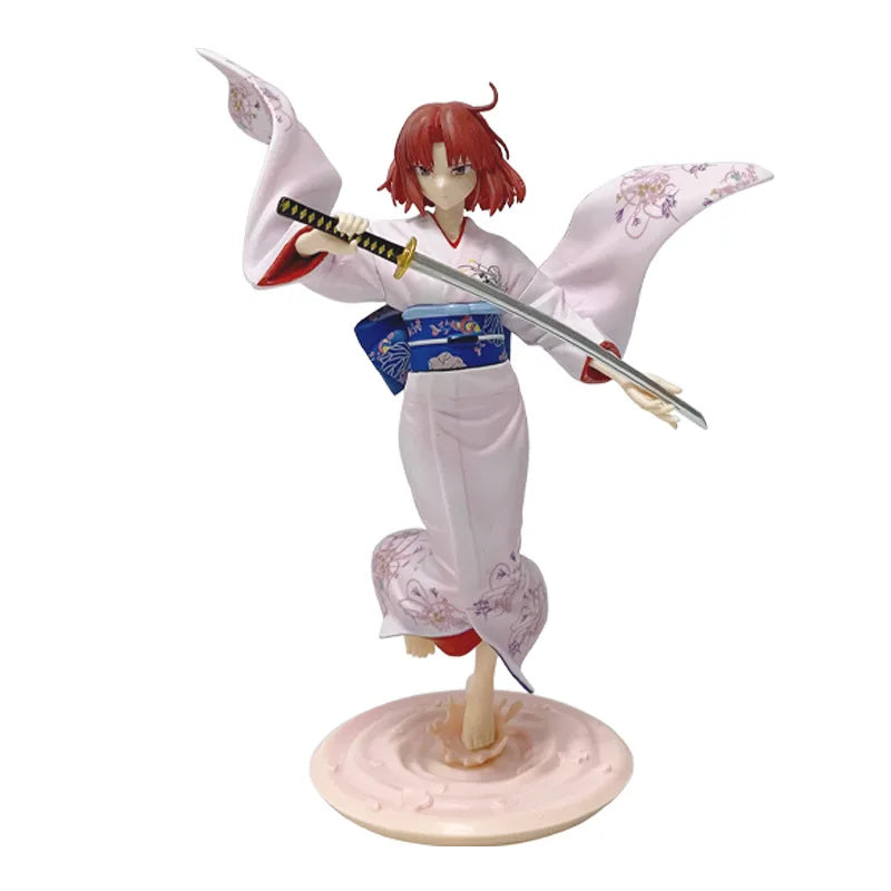 20CM Anime Kara no Kyoukai Ryougi Shiki Figure 1/7 Two forms Standing posture Sword holding Model Toys Doll Gift Action Figure