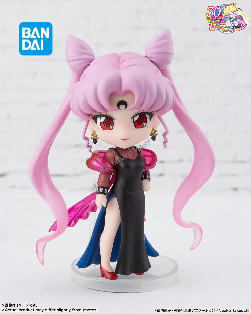 Bandai Sailor Moon series Figuarts mini Sailor Moon -Crystal Star Compact Edition Black Lady Premium Collectible Model Gift