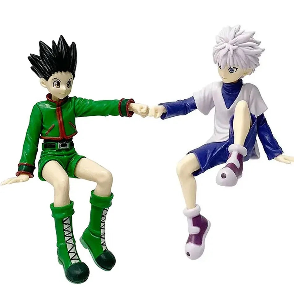 Hunter×Hunter Anime Figure Phantom Troupe Hisoka Action Figure Noodle Stopper Room Decoration Noodle Stopper PVC Model Toys