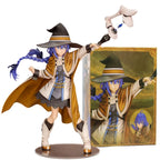 25cm Magician Roxy Migurdia Action Figure Mushoku Tensei：Jobless Reincarnation Anime Figure PVC Adult Collection Model Doll Toys