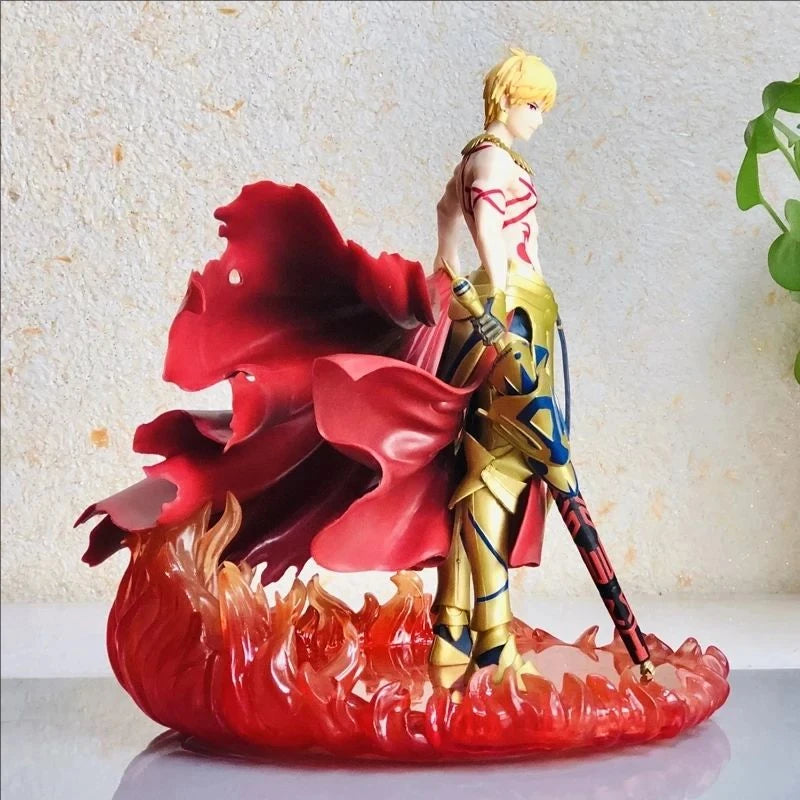 26cm Japanese Anime Fate/Grand Order Figures Gilgamesh PVC Action Figure Toy Adults Collection Model Doll For Children Gifts