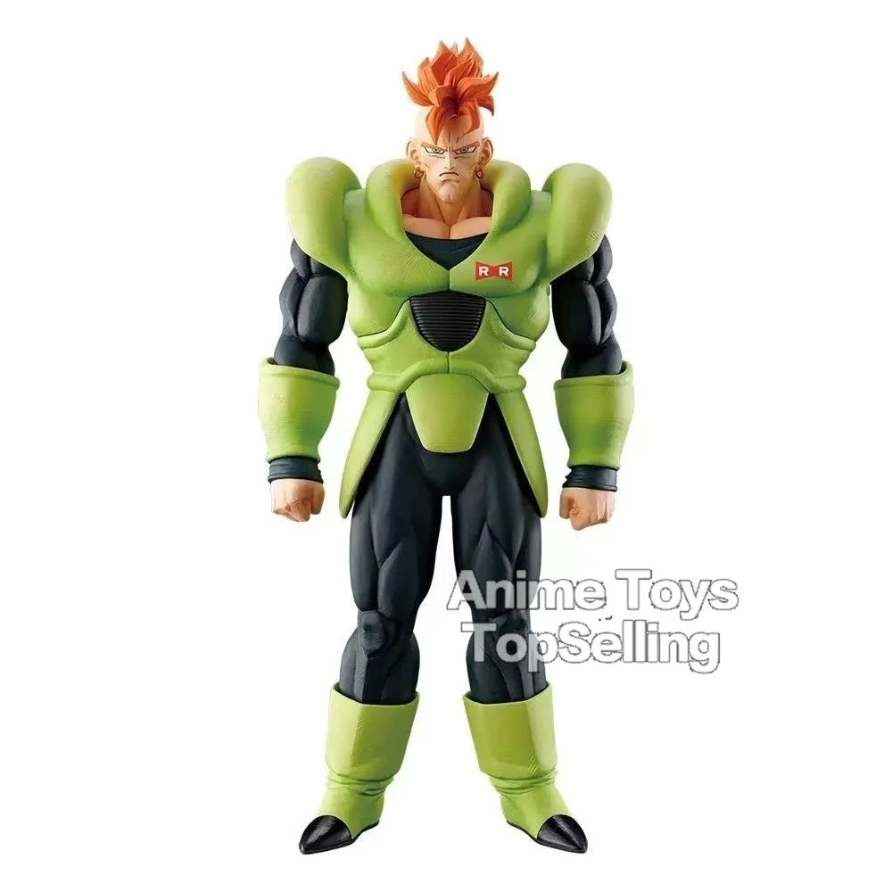 29cm/11.42in Anime Dragon Ball Z ANDROID 16 Figure Action Figures PVC Statue Collection Model Toys Gifts