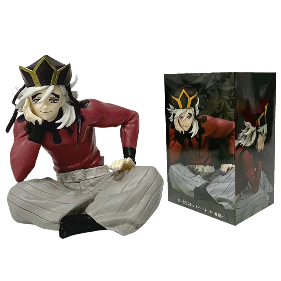 Anime Demon Slayer Douma Premium Chokonose Noodle Stopper Anime Figure Action Figures Collection PVC Model Toys
