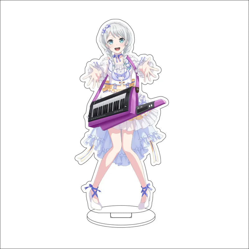 Anime BanG Dream! Acrylic Stand Ornaments Taki Shiina Rui Yashio Rei Wakana Kokoro Tsurumaki Figure Stand Halloween Gifts