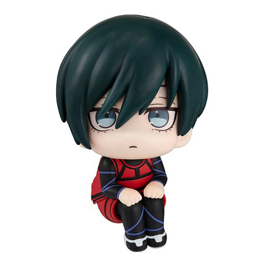 9cm Blue Lock Anime Figure Q Version Nagi Seishirou Action Figure Kawaii Isagi Yoichi Figurine PVC Collection Model Doll Toys