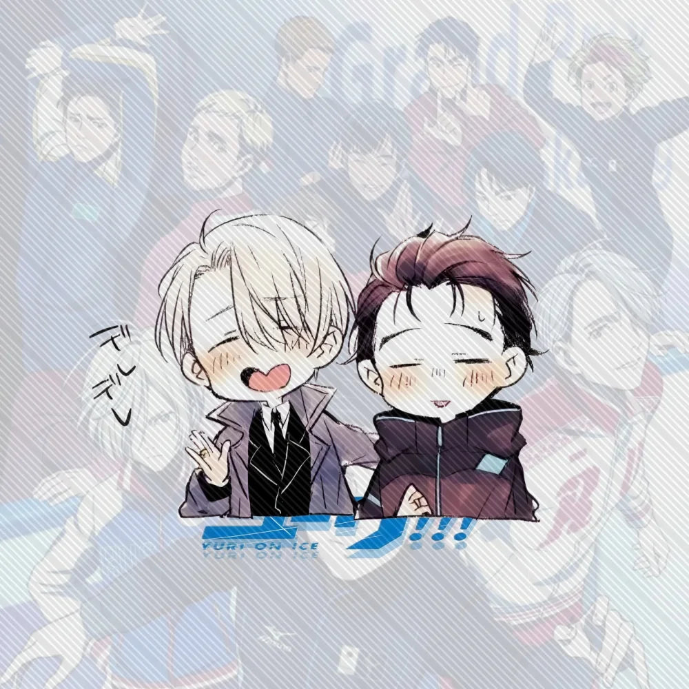 15CM Anime Yuri on Ice cute Acrylic Stand Model Cosplay Charm Characters Ornament Accessories Goods Collection Christmas Gifts