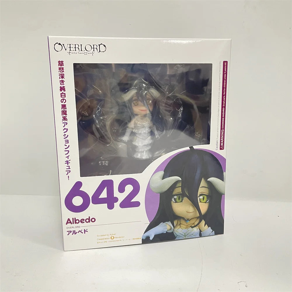 Anime Figure Overlord Albedo 642 PVC Action Figure Cartoon Toys for Children Albedo 10cm Collector Birthday Gifts