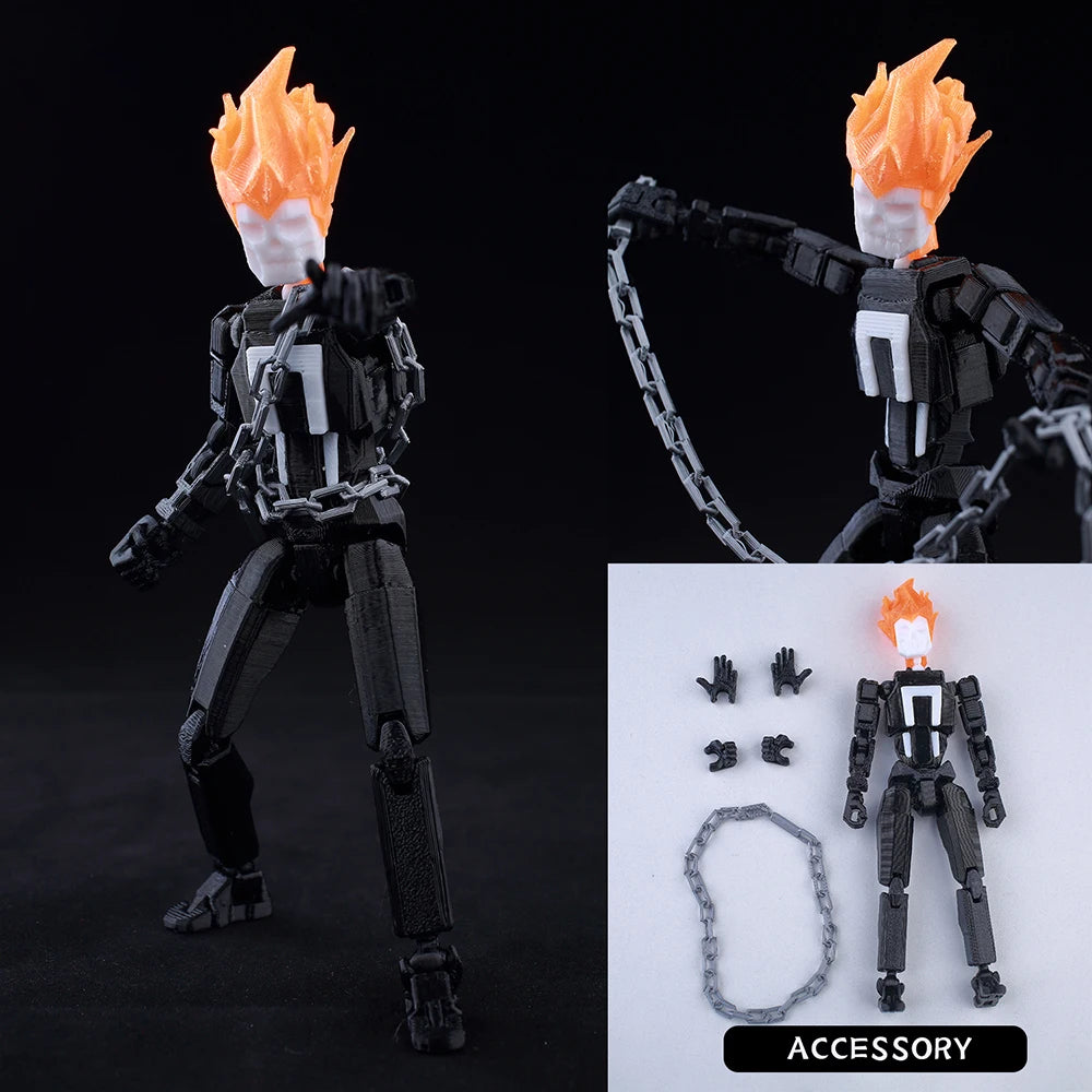 3d Printed Dummy13 Jujutsu Kaisen Ryomen Sukuna Action Figure Anime Model Toys Multi-Jointed Poseable Collectible Toy Gift
