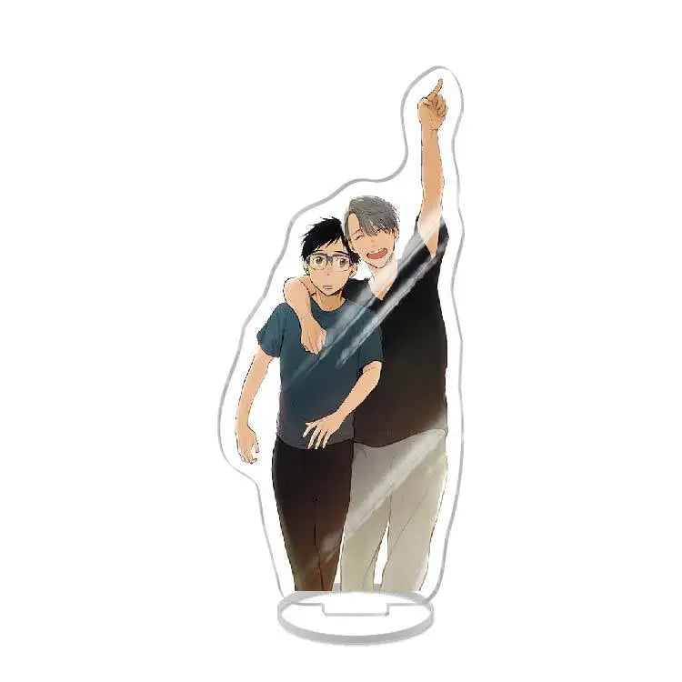 YURI!!! on ICE Anime Acrylic Stand Model Plate Decoration Desk Figure Display Friends Girls Gift Cartoon Peripheral Products