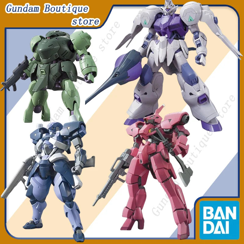 Bandai Genuine HG IBO 1/144 GUNDAM Barbatos Gusion Hajiroboshi Astaroth Anime Action Figure Collectible Assembly Model Toys Gift