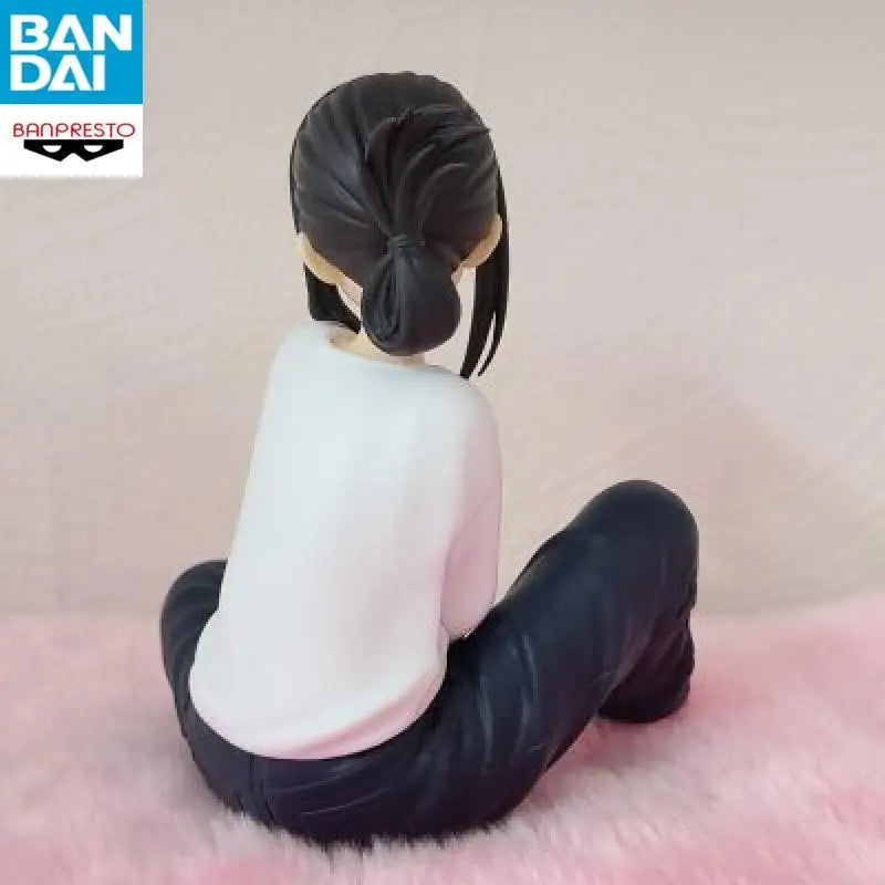 In Stock Bandai Lycoris Recoil Relax Time Inoue Takina Nishikigi Chisato About 11Cm Original Figure Model Sitting Posture Doll