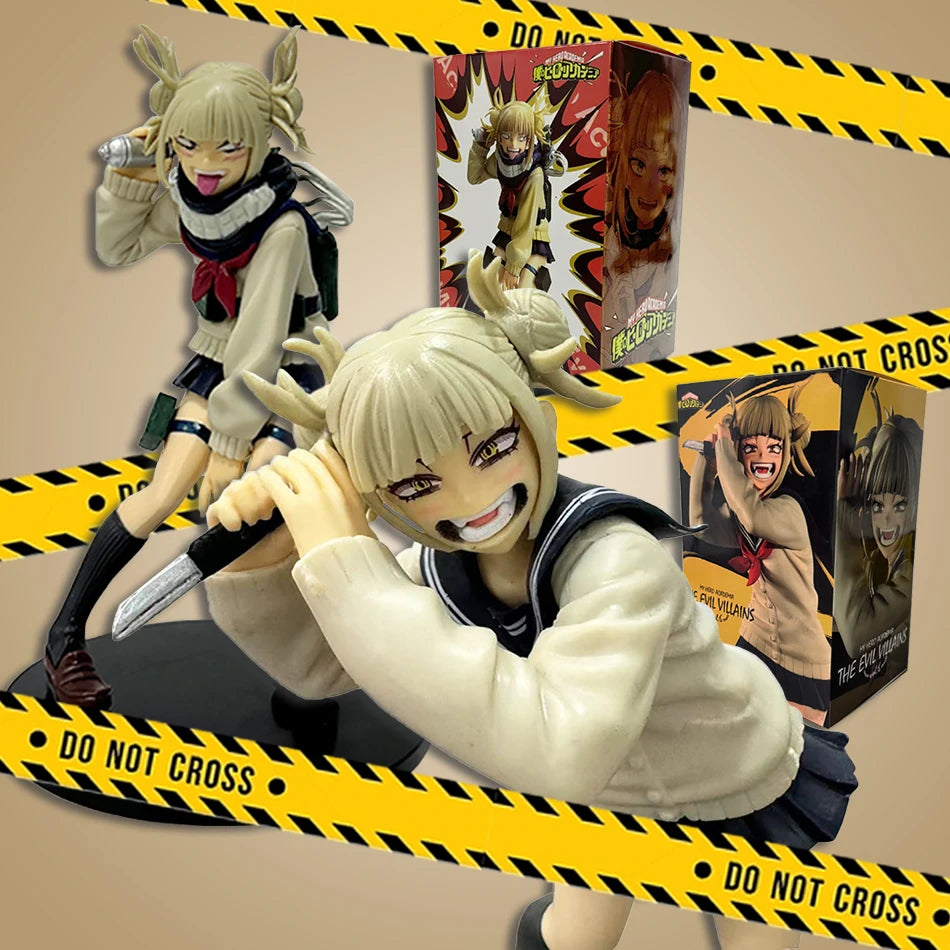 My Hero Academia Boku no Hero Academia Himiko Toga JK PVC Action Figure Age of Heroes Deku Fighter Collectible Model 18cm