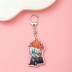 Anime Characters SK8 the Infinity Acrylic Car Keychain Accessories Trendy Bag Charms Backpack Pendant Key Ring Fans Friends Gift
