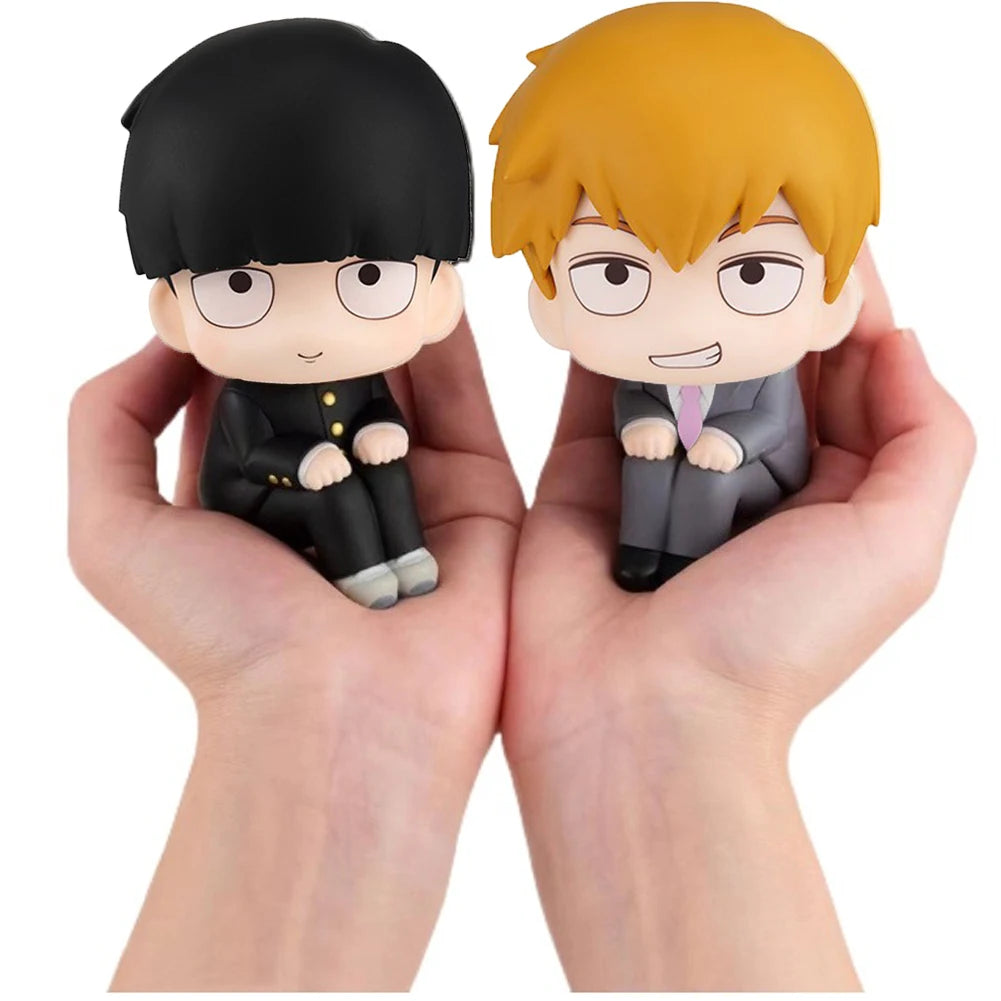 Anime Figure Kageyama Shigeo Figures Mob mini action figures Reigen Arataka Figure Doll PVC Model Toys Adult ornament gifts 11cm