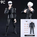 9L 3D Articulated Action Figure - Kaneki Ken From Tokyo Ghoul Lucky Dummy 13 Collectible One-Eyed Ghoul Ver Desktop Display Toys