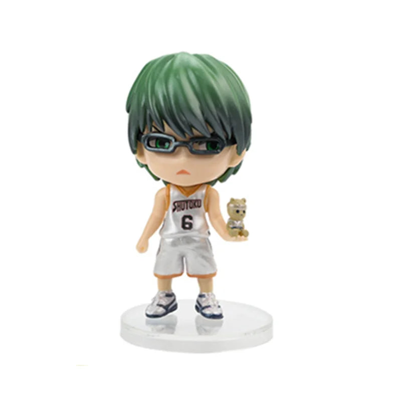 1 Buah Anime Kuroko's Basketball Action Figures Kuroko Tetsuya Kagami Taiga Statue PVC Model Basketball Team Collection Kid Toy