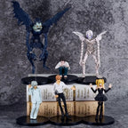 Anime Figure DEATH NOTE Yagami Light Ryuk MisaMisa PVC Standing Model Pose Static Doll Gift Ornaments  Sculpture Q version 9CM