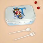 One Piece Luffy Letter Lunch Box Portable Kids Separated Bento Box Anime Cartoon Leakproof Food Container Microwave Dinnerware