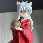 Anime InuYasha Sesshoumaru Figure Childhood Sesshoumaru Standing Pose Model Doll Christmas Helloween Gifts