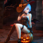 Re:Zero Rem Halloween Magic Night Enchantress 18cm Anime Action Figure Collectible Toy Statue for Desktop Decoration