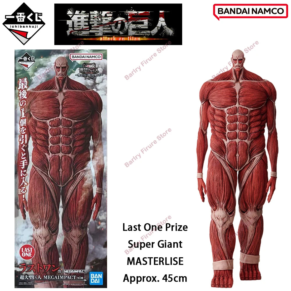 BANDAI Ichiban Kuji Attack on Titan I Will Finish the Beast Titan Levi Anime Figure In Stock Boxed Model Toys Holiday Gifts