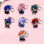 Anime Characters SK8 the Infinity Acrylic Car Keychain Accessories Trendy Bag Charms Backpack Pendant Key Ring Fans Friends Gift