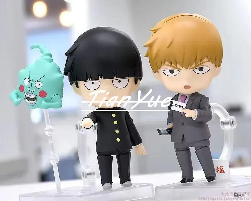 Anime Mob Psycho 100 Shigeo Kageyama 1913 Arataka Reigen 1922 Cute Version Action Figure Model Toy 10cm