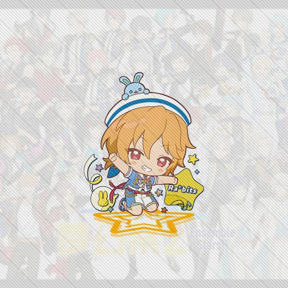 10CM game Ensemble Stars!! Acrylic Stand Model Desk Decor Cosplay Characters Ornament Accessories Good Christmas Gifts