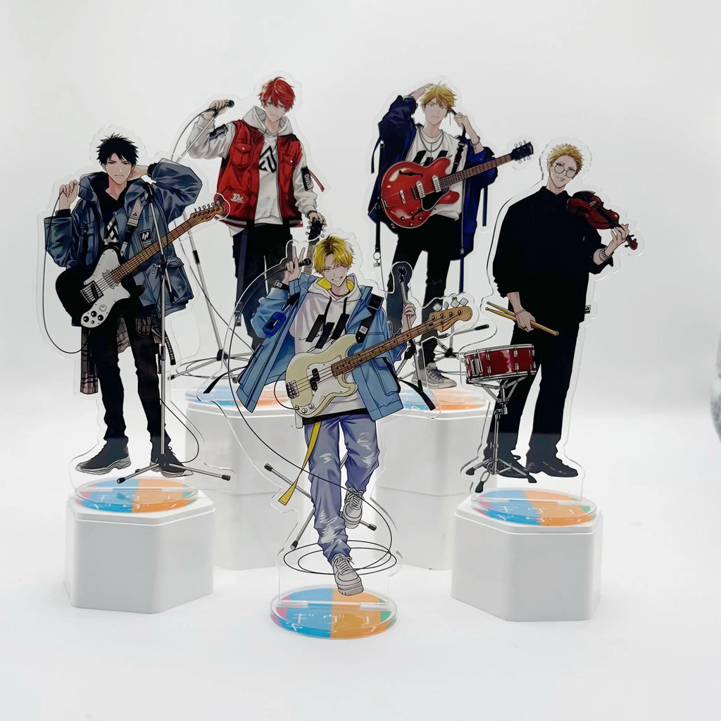 Given Satou Mafuyu Hot BL Anime 15CM Acrylic Stand Desk Decor Display Figure Cartoon Merch Gift for Friends Fan gift