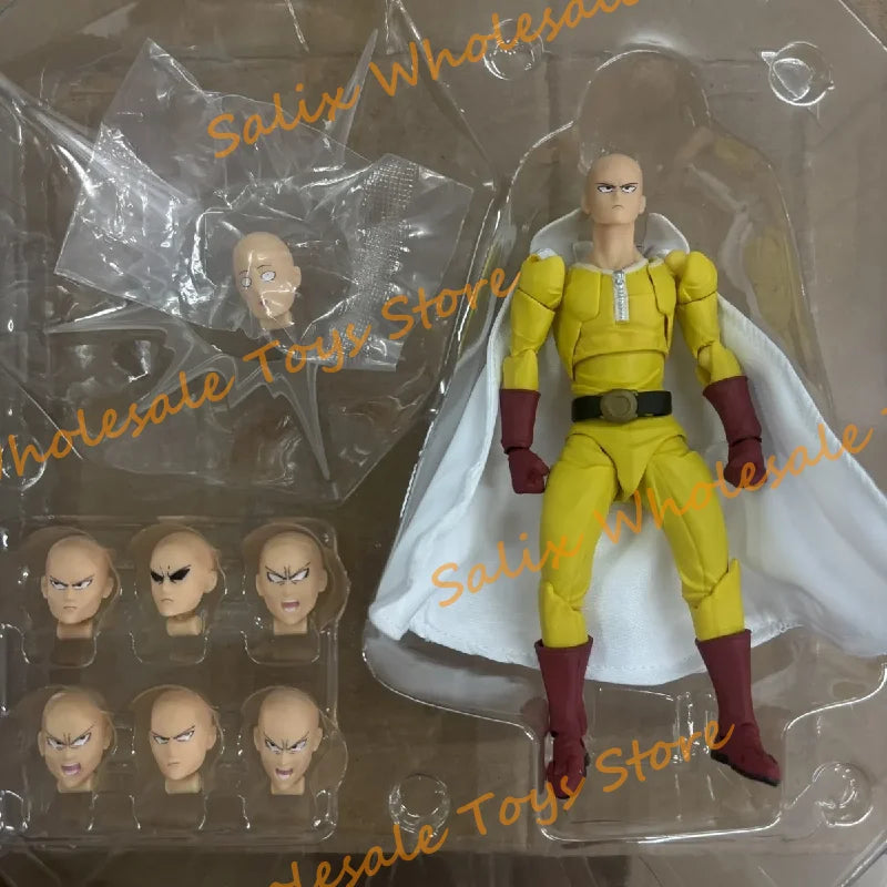 In Stock One Punch Man Action Figures Kaiyodo Revoltech Amazing Yamaguchi Ko Model Anime Action Collection Figures Gifts Toys