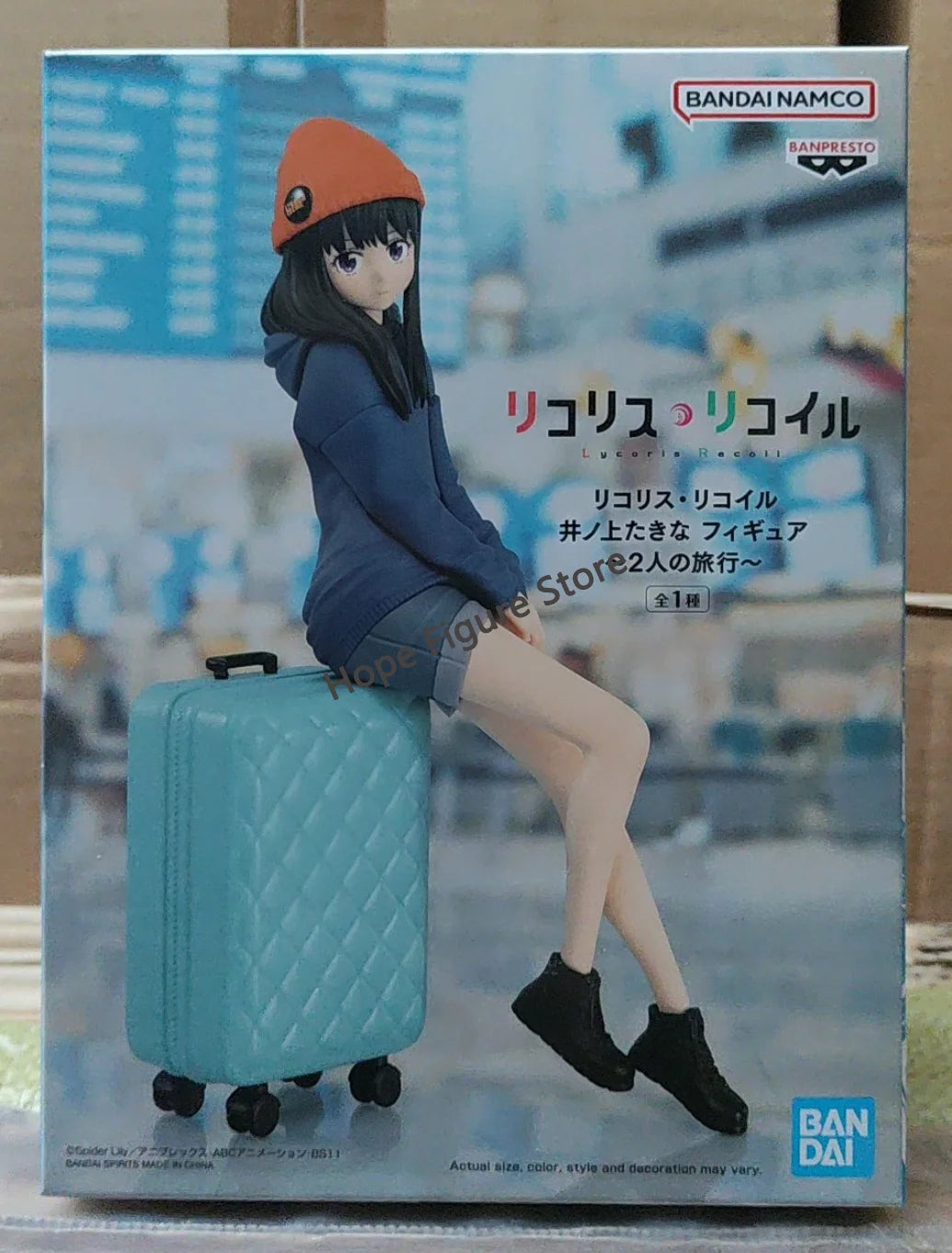 In Stock Original BANPRESTO Lycoris Recoil Two's Trip Nishikigi Chisato Inoue Takina Figure Anime Model Genuine Boxed Toy