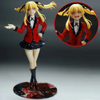 Anime Kakegurui Meari Saotome & Jabami Yumeko Dual Figure PVC Action Doll Collectible Toy Gift for Girls