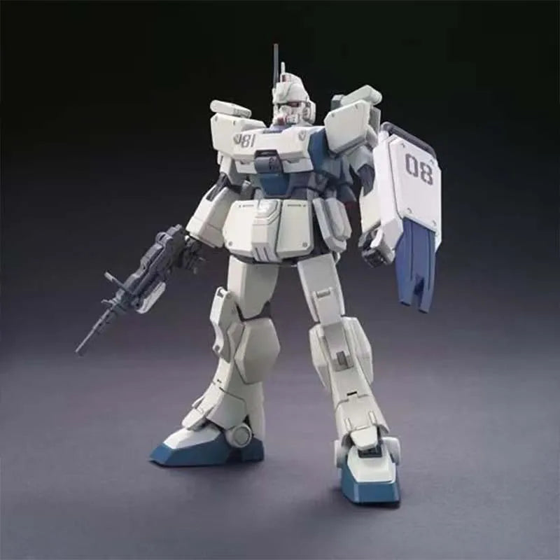 Bandai Gundam Model Kit HGUC RX-79G Ground Ez8 Gouf Custom Zaku 2 Rick Dom Acguy Action Figure Gunpla Building Kit Anime Figures