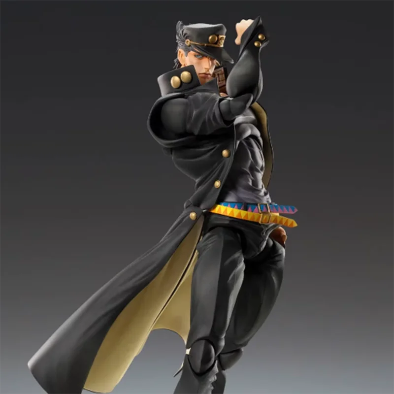 Genuine Jojo’S Bizarre Adventure Jotaro Kujo Action Figure Model Kit 250mm Height Collectible Toy Gift In Stock