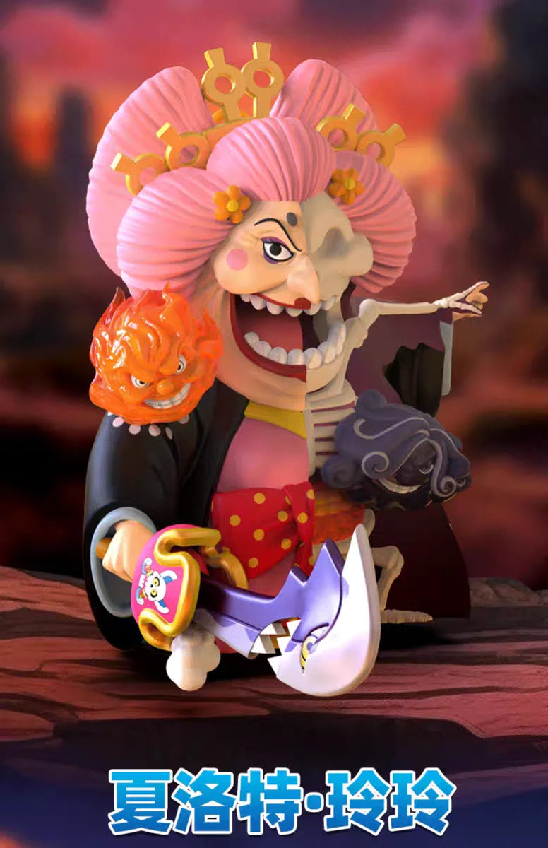 【 In Stock 】 Genuine Mightyjayy One Piece And One Country Ghost Island Battle Series Semi Dissection Blind Box Seventh Generatio